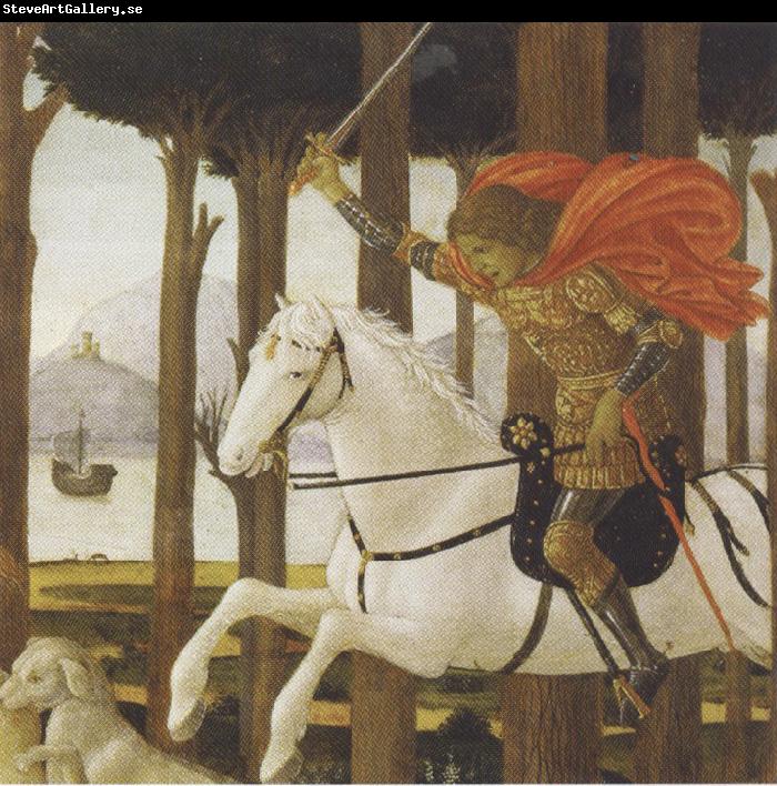 Sandro Botticelli Novella di Nastogio degli Onesti (mk36)